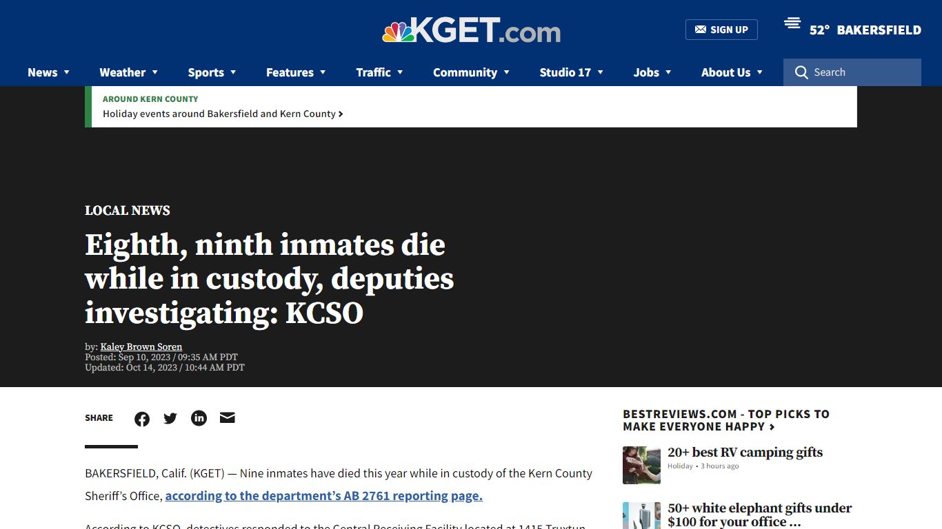 Eighth, ninth inmates die while in custody, deputies investigating ...
